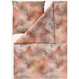 Estella Kuschelflanell Bettwäsche Chestnut bernstein 1 Bettbezug 135 x 200 cm + 1 Kissenbezug 80 x 80 cm