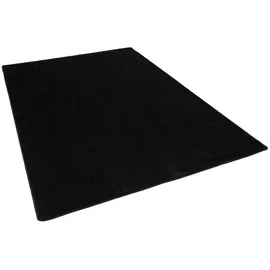 Snapstyle Cottage Hochflorteppich 200 x 200 cm Schwarz
