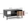 Vicco Eliza Schwarz/Eiche 90 x 50 x 45 cm