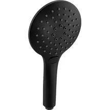 CORNAT Handbrause Noir 125 mm 3jet Schwarz matt TECB3429