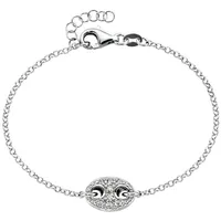 Smart Jewel Armband Mittelteil mit Zirkonia, Silber 925 Armbänder