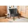Max Winzer Sessel Alessandro Samtvelours 70 x 80 x 66 cm Schwarz