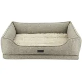 Nobby Orthopädisches Komfortbett eckig CALBU beige 50 x 39 x 13+5 cm