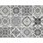 Queence Fliesenaufkleber Muster I 12er Set schwarz-weiß 15cm x 15cm
