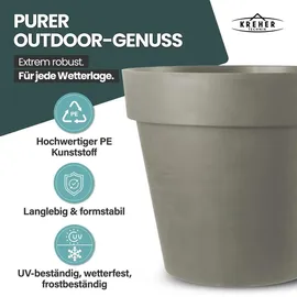 Kreher LIKE Ø 79 x 70 cm Braun