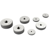 Dasqua 6311-3203 7-teiliges Gewindelehren-Set, No-Go-Ringlehre