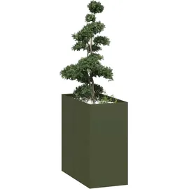 vidaXL Pflanzgefäß 40 x 80 x 80 cm Olivgrün