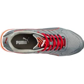 Puma Xelerate Knit Low S1P HRO SRC grey/red 46