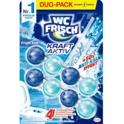 WC Frisch Kraft-Aktiv WC-Duftspüler Frische Brise W2C2 , 1 Packung = 2 Stück à 50g