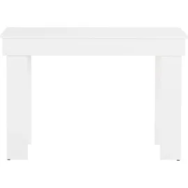 Homestyle4u Esstisch 90 x 73 x 60 cm weiß