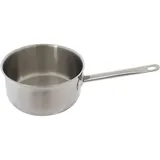 Cucina und Tavola Gastro Stielkasserolle Ø 20 cm 2,5 Liter Edelstahl Kochtopf Ofenfest Induktion