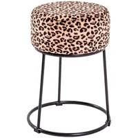 Haku-Möbel HAKU Möbel Hocker 22954 Leopard