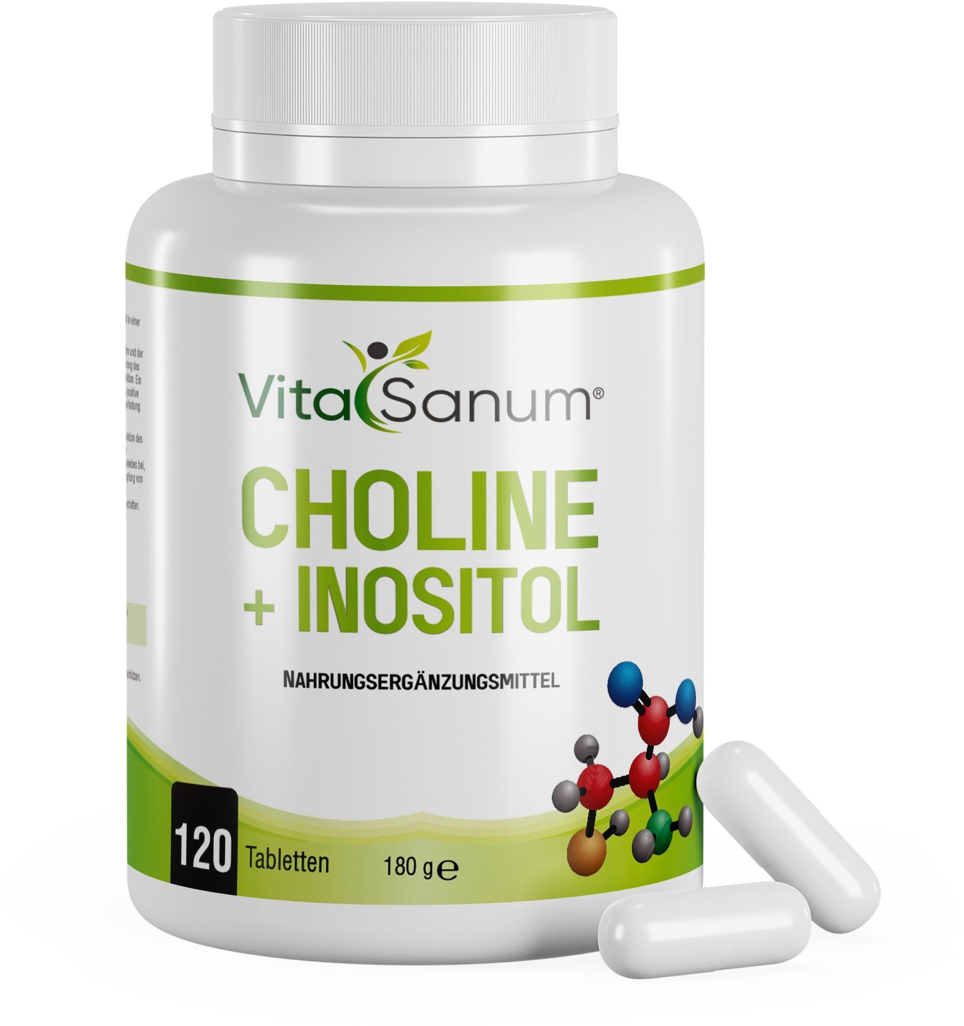 VitaSanum® Choline + Inositol Tabletten magensaftresistent 120 St