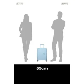 American Tourister Soundbox 4-Rollen Cabin 55 cm / 35,5-41 l pastel blue