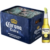 Corona Extra Premium Lager Flaschenbier, MEHRWEG im Kasten, Internationales Lager Bier, 20er Kiste (20 x 0.355 l)