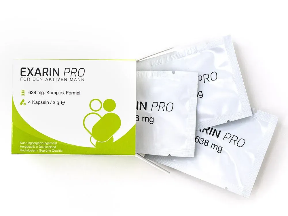 EXARIN PRO © 638mg Komplex Formel für aktive Männer