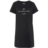 vivance dreams by lascana Sleepshirt Nachthemd schwarz 40/42