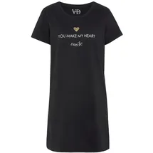 vivance dreams by lascana Sleepshirt Nachthemd schwarz 40/42