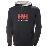 HELLY HANSEN Herren Helly Hansen HH Logo Hoodie, Marineblau, L
