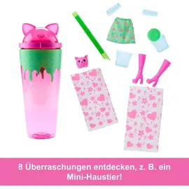 Barbie Pop Reveal Shakes Serie - Accessoires, duftende helle Häschen-Modepuppe