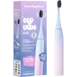 happybrush Eco Vibe Lite Schallzahnbürste Blau/Rosa + 2. Handstück rosa