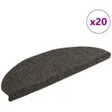 vidaXL Stufenmatten Selbstklebend 20 Stk. Anthrazit 65x21x4 cm