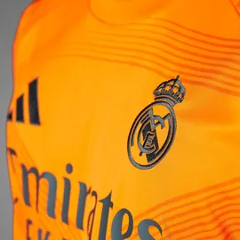 adidas Real Madrid 24/25 Auswärtstrikot Crew Orange L