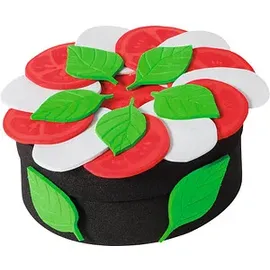 Folia Moosgummi mehrfarbig 20 x 29 cm 7 Blatt selbstklebend 2 mm