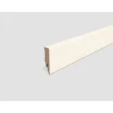 EGGER Sockelleiste Marmor weiss L674 | neues kubisches Profil | passend zu Fußboden Cremona Marmor