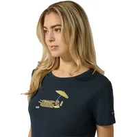super.natural Hot Dog T-Shirt blau XS