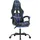 vidaXL Gaming-Stuhl Blau Schwarz