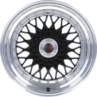 r-style wheels R-Style RS1 schwarz horn Poliert Alufelge 16 Zoll ET38 4x100 ML73.1