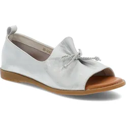 Silberne Ballerinas Cambell Schlupfschuhe, 37
