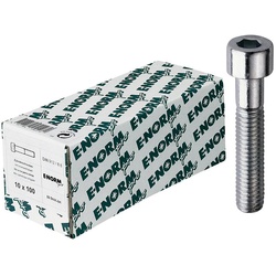 E-NORMpro Zylinderschrauben m. Innensechskant DIN 912 8.8 galZn M5x70 HP (Inh.200 Stück)