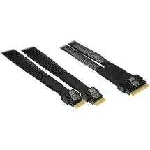 Inter-Tech Kabel SSF-8654-8i zu 2x SFF-8654-4i 70cm (88885662)