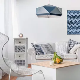 Mobili Rebecca Kommode, Weiß Holz, 25x76x30 cm, Wohnzimmer, Kommoden - Sideboards, Kommoden