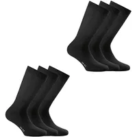 Rohner Socks Socken sport 6er Pack Schwarz 39-42