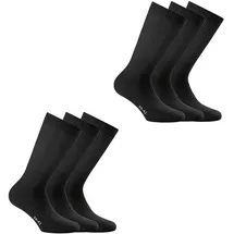 Rohner Socks Socken sport 6er Pack Schwarz 39-42