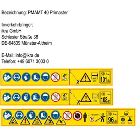 Primaster Akku-Multitool 4in1 PMAMT 40 ohne Akku und Ladegerät