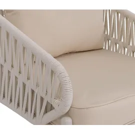 Mendler HWC-P90 Gartenstuhl 64 x 67 x 67 cm creme