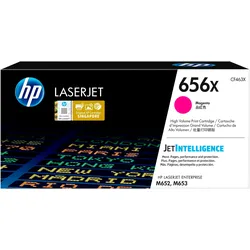 HP Tonerpatrone "656X", pink (magenta), Tonerpatronen