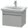 Duravit Waschtischunterschrank Com DuraStyle 50x36,8cm, Nussb dunk./weiß ma, 1 Auszug
