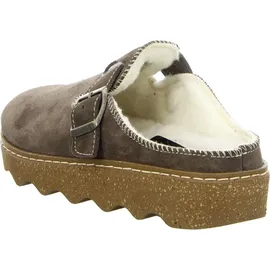ROHDE Damen, Frauen, Hausschuhe,warm gefüttert,verbandschuhe,therapieschuhe,Klett-Hausschuhe,Cuoio,40 EU / 6.5 UK - 40 EU