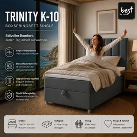 Best For Home Trinity K10 90 x 200 cm H3 Grau