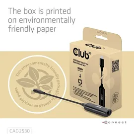 Club 3D USB 5Gbps Typ-A auf RJ45 Ethernet St./ Bu.