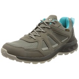 Jack Wolfskin Woodland 2 Texapore Low Damen grey/light blue 37,5