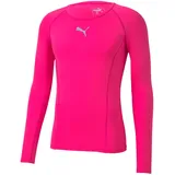 Puma Liga Baselayer Tee LS Fluo Pink, L