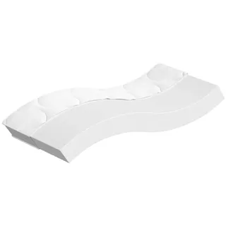 vidaXL Matratze Bonnell-Federkern Mittel 90x200 cm