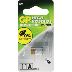 GP11A GP Batterie, 6 Volt Alkaline High Voltage Battery
