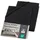 nyvi Spannbettlaken DreamScience Heavy Jersey 120 x 200 - 130 x 200 cm schwarz 2 St.